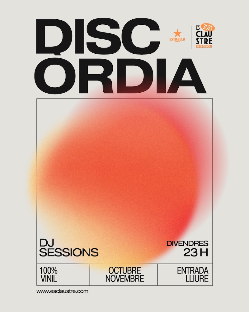 DISCORDIA_cartell DISCORDIA-- --> 100% VINIL Es Claustre
