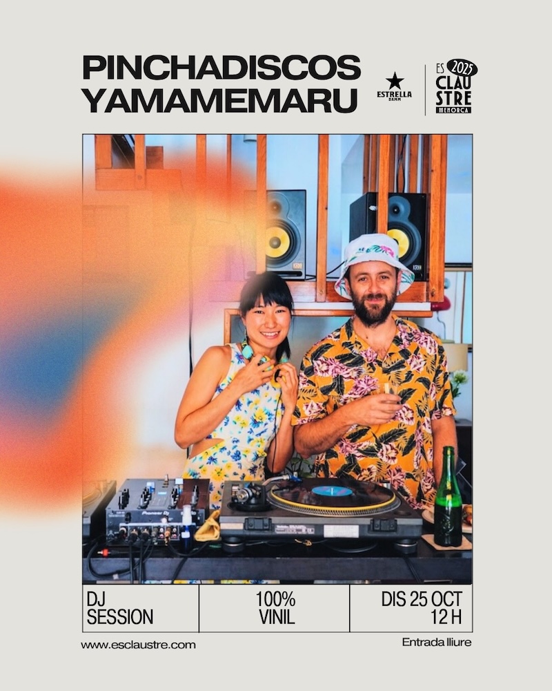 Discòrdia-- -->Yamamemaru & Pinchadiscos Dissabte 25 i Diumenge 26 Es Claustre i Illa del Rei