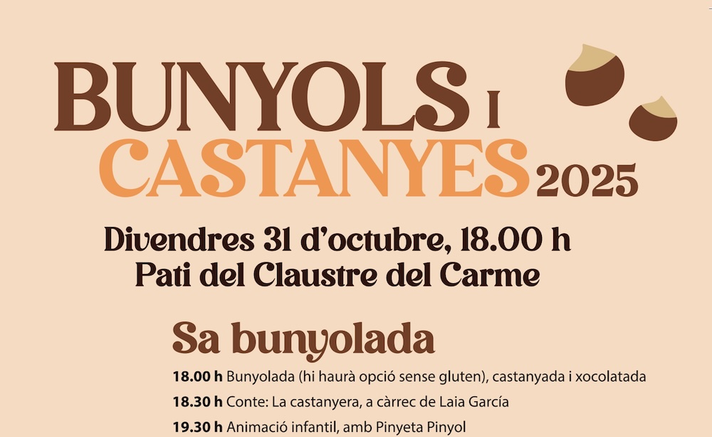 Screenshot Castanyada i Bunyolada
Es Claustre