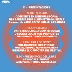JORNADES PROFESSIONALS 2026
Diss 16 MAIG 10h